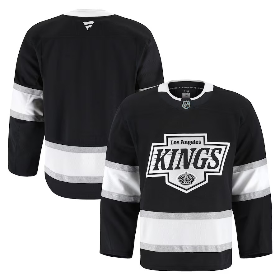 Men's Los Angeles Kings Fanatics Black Home Authentic Pro Jersey