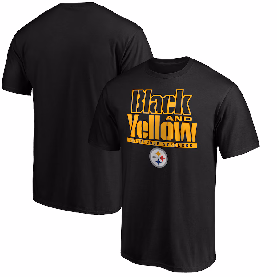 Men's Pittsburgh Steelers Black Hometown Collection T-Shirt