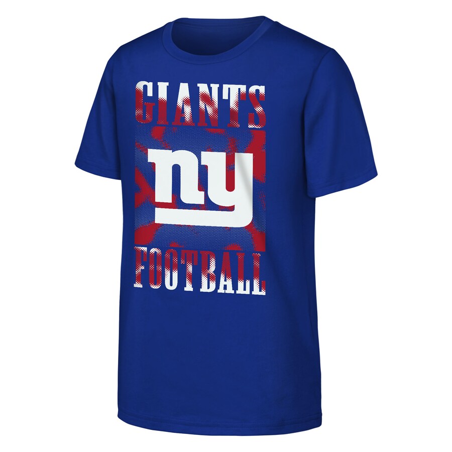 Youth New York Giants  Royal Garage Hero T-Shirt