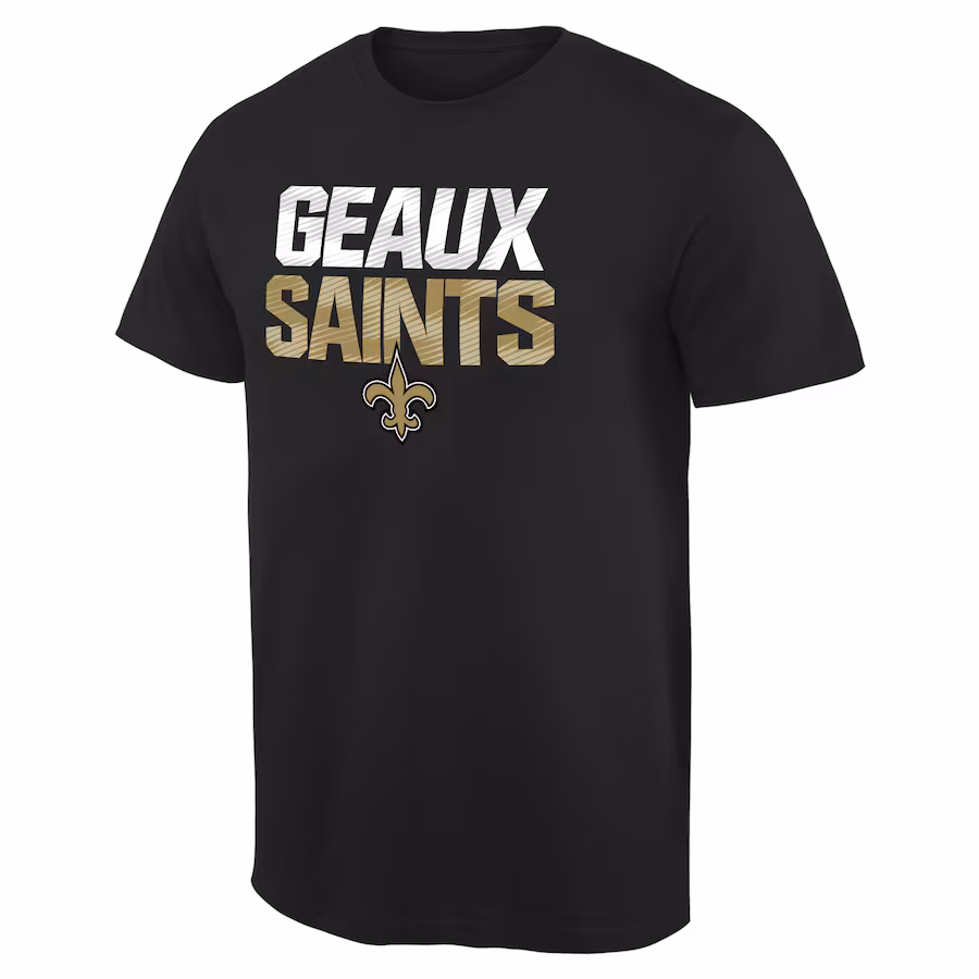 Men's New Orleans Saints Black Mantra T-Shirt