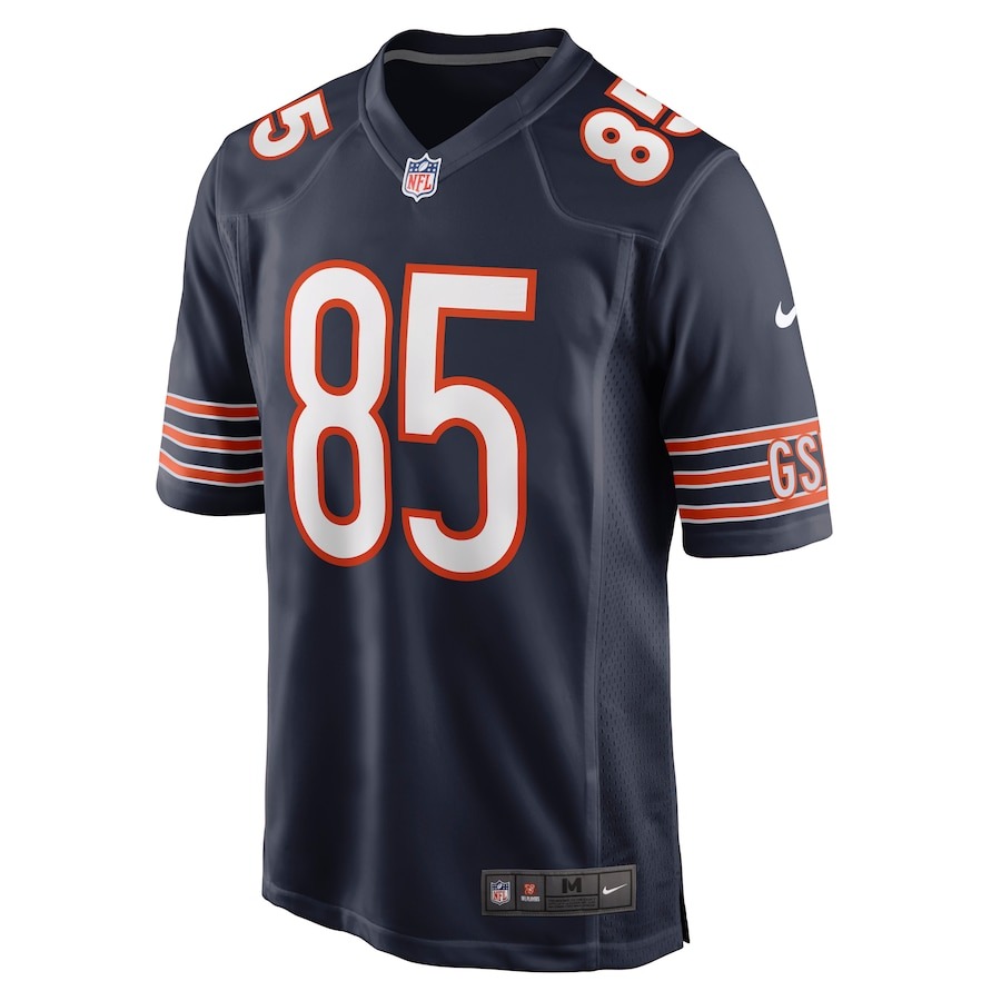 Men's Chicago Bears Cole Kmet Nike Navy Player Game Jersey