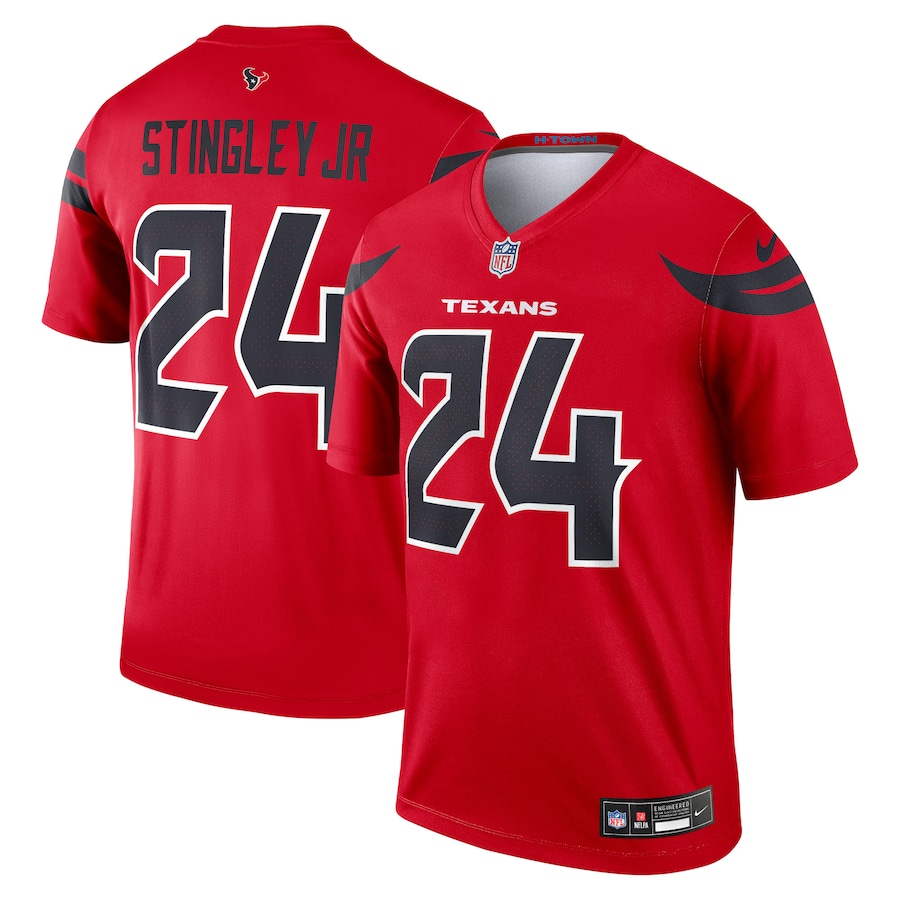 Men's Houston Texans Derek Stingley Jr. Nike Red Legend Jersey