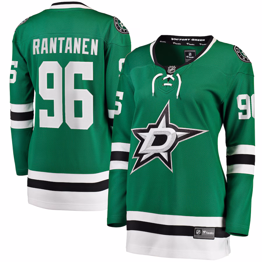 Women's Dallas Stars Mikko Rantanen Fanatics Kelly Green Home Breakaway Player Jersey