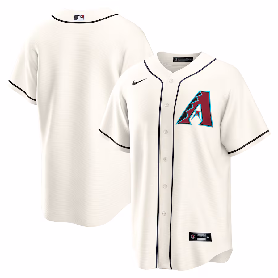 Youth Arizona Diamondbacks Nike Cream Home Replica Jersey