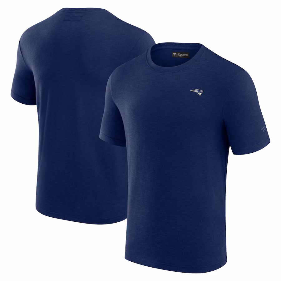 Men's New England Patriots Fanatics Navy Modal Short Sleeve T-Shirt