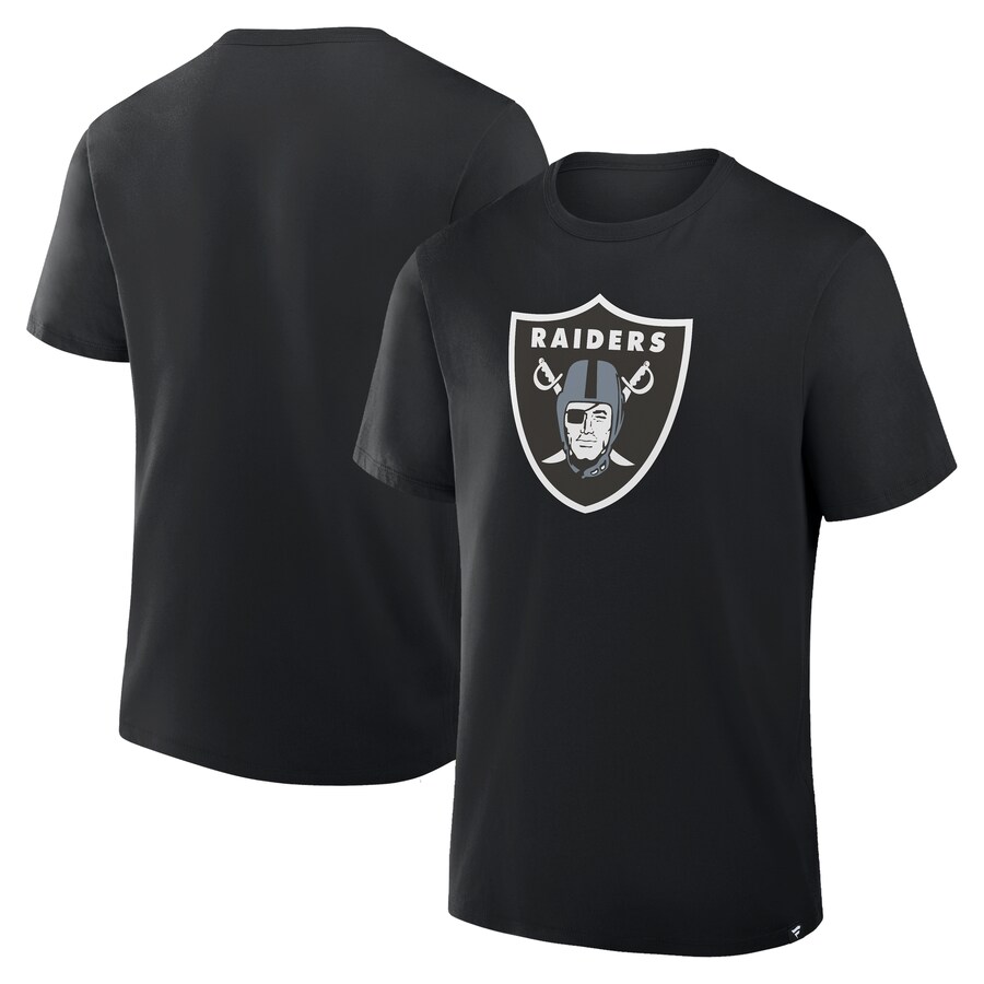 Men's Las Vegas Raiders  Fanatics Black Legacy Cotton T-Shirt