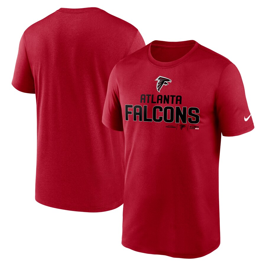 Men's Atlanta Falcons Nike Red Legend Community Performance T-Shirt