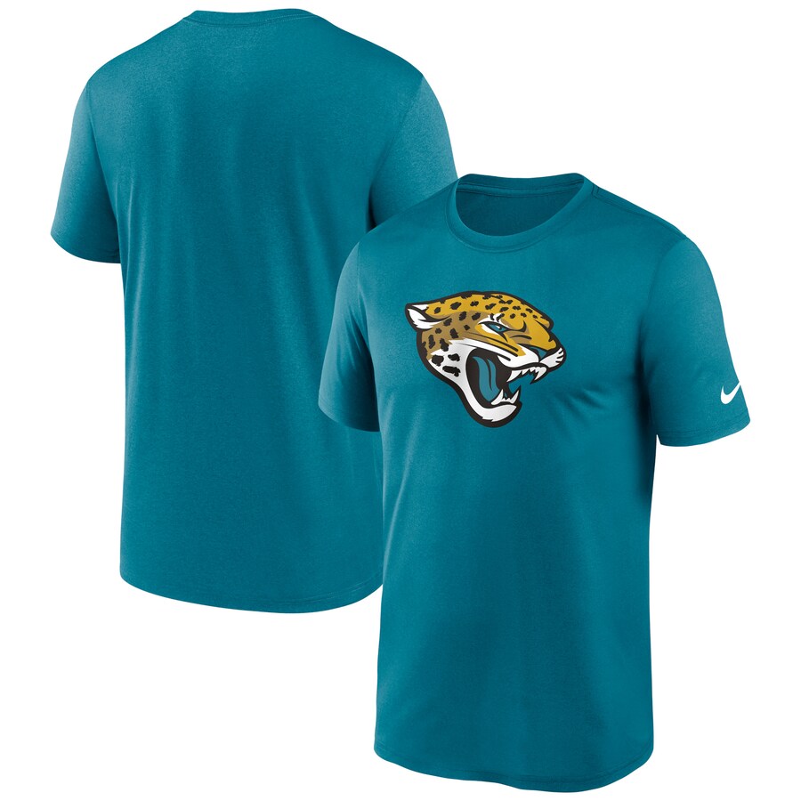 Men's Jacksonville Jaguars Nike Teal Legend Logo Performance T-Shirt