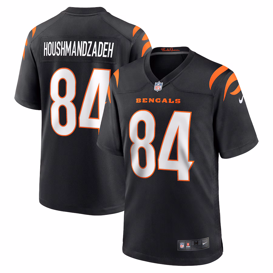 Men's Cincinnati Bengals T. J. Houshmandzadeh Nike Black Team Retired Player Game Jersey