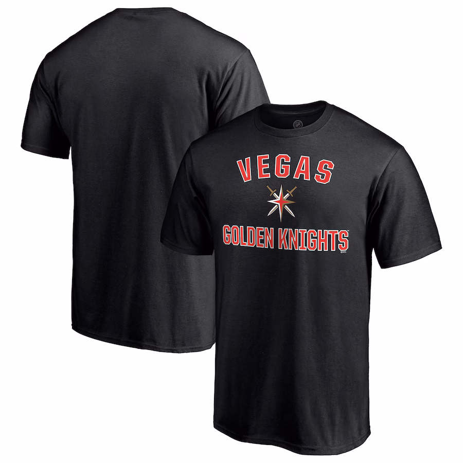 Men's Vegas Golden Knights Black Special Edition Victory Arch T-Shirt