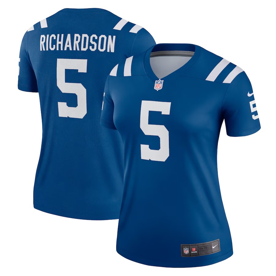 Women's Indianapolis Colts Anthony Richardson Nike Royal Legend Player Performance Top