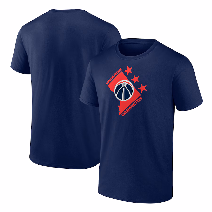Men's Washington Wizards Navy Tip-Off T-Shirt