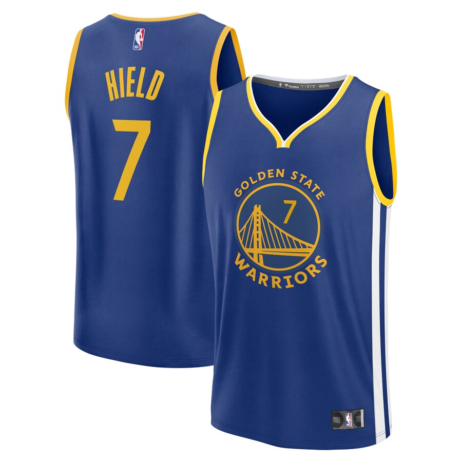 Men's Golden State Warriors Buddy Hield Fanatics Royal Fast Break Replica Player Jersey - Icon Edition
