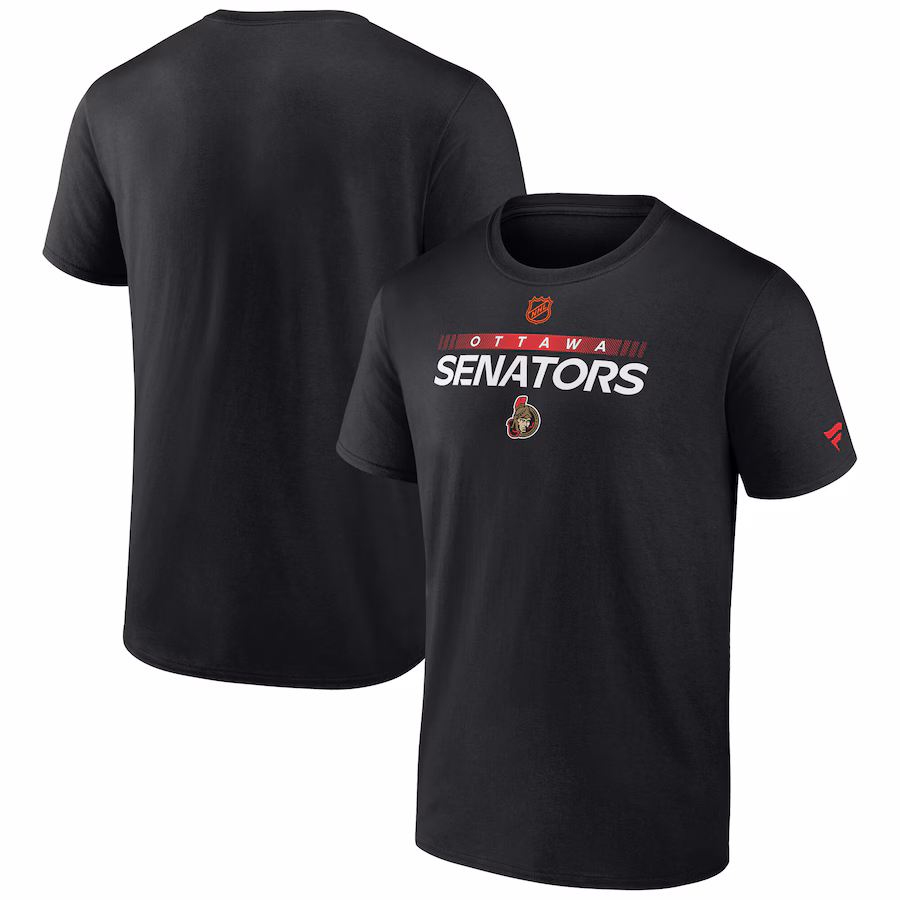 Men's Ottawa Senators Fanatics Black Special Edition 2.0 Authentic Pro T-Shirt