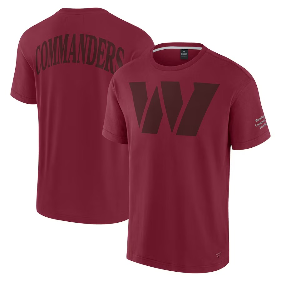 Unisex Washington Commanders  Fanatics Burgundy Elements Iconic T-Shirt