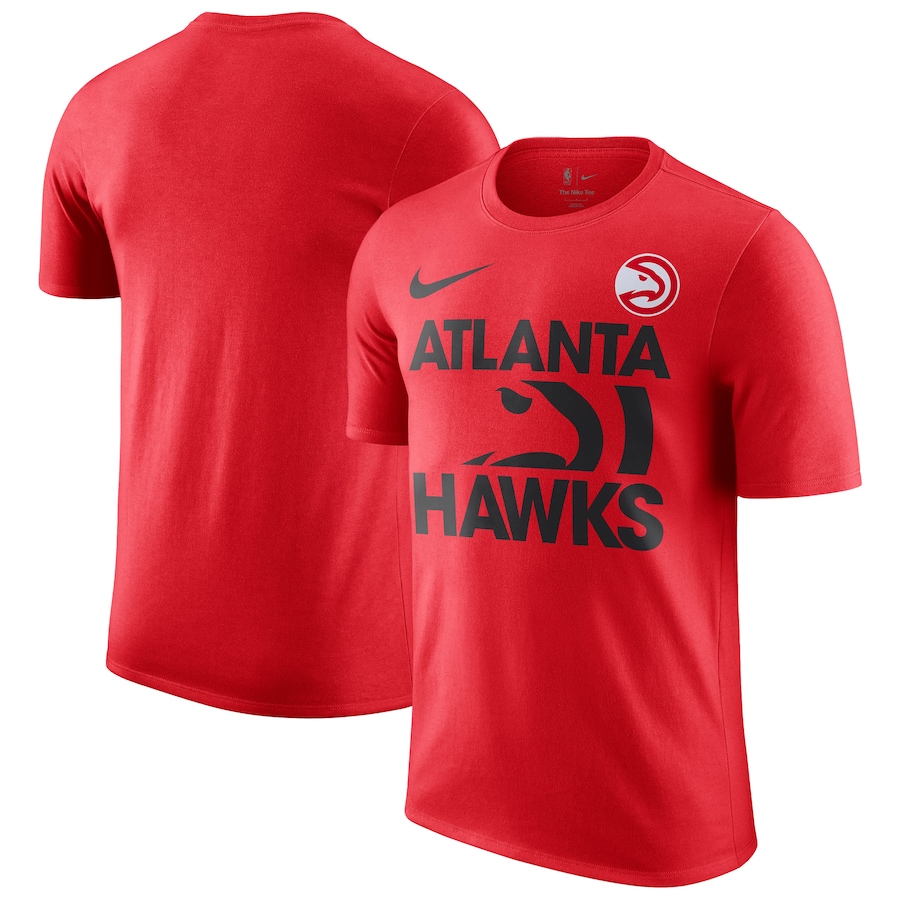 Men's Atlanta Hawks Nike Red Courtside This Is Our Year T-Shirt