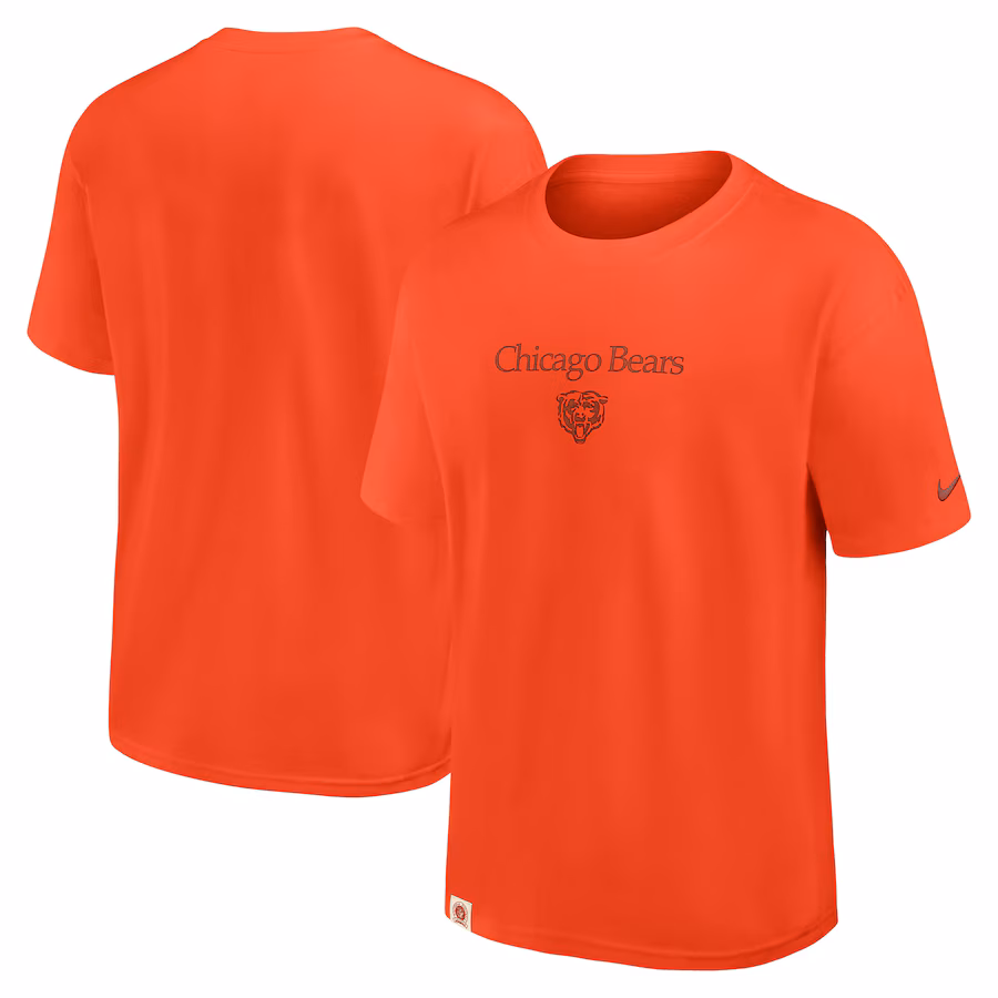 Men's Chicago Bears Nike Orange Glory Max90 T-Shirt