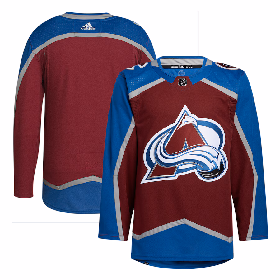 Men's Colorado Avalanche adidas Burgundy Home Primegreen Authentic Jersey