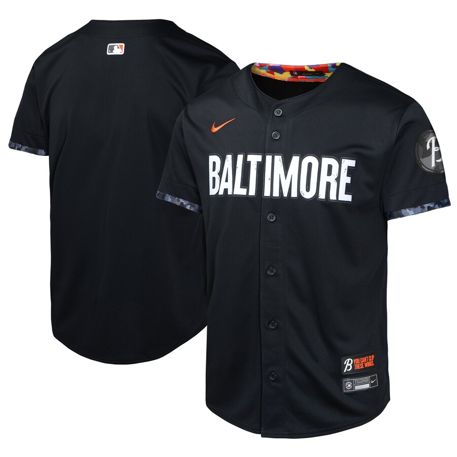 Youth Baltimore Orioles  Nike Black City Connect Limited Jersey