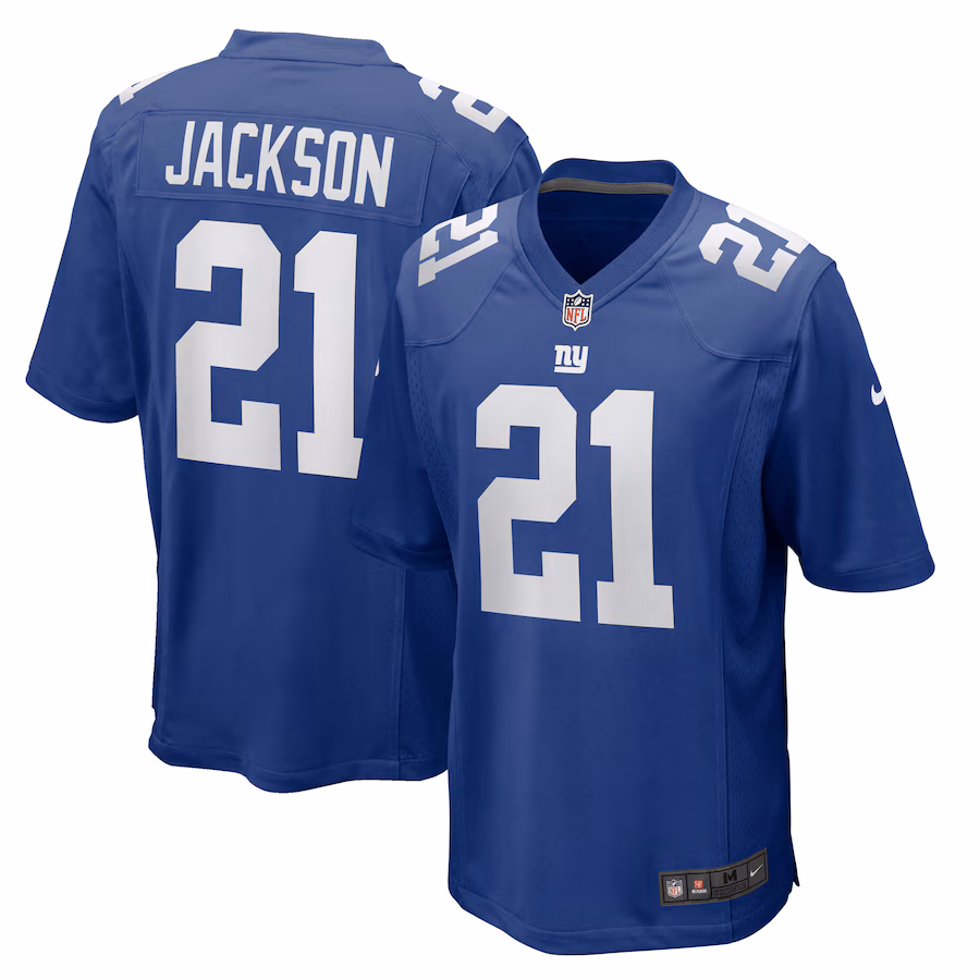 Men's New York Giants Adoree' Jackson Nike Royal Team Game Jersey