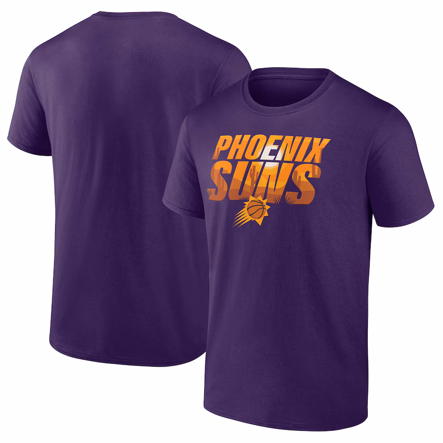 Men's Phoenix Suns  Fanatics Purple Local T-Shirt