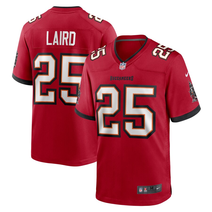 Men's Tampa Bay Buccaneers Patrick Laird Nike  Red  Game Jersey