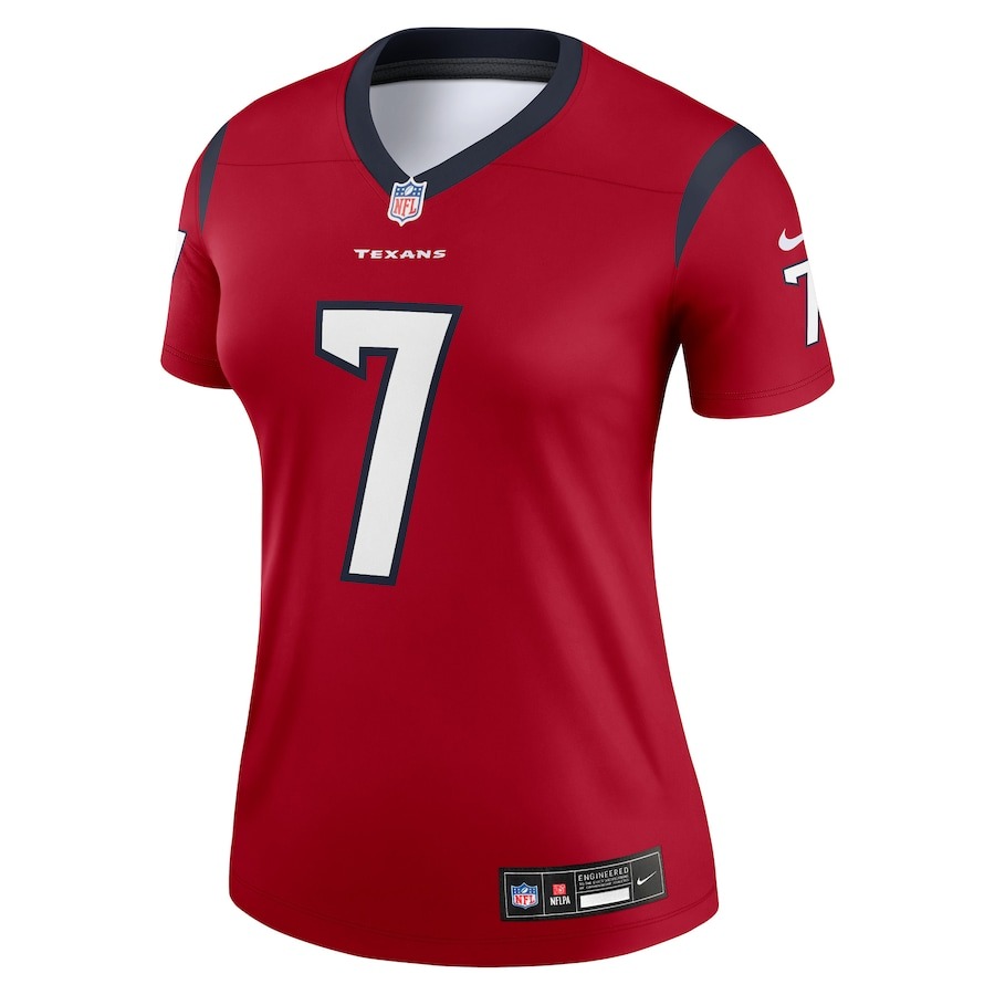 Women's Houston Texans C.J. Stroud Nike Red  Legend Jersey