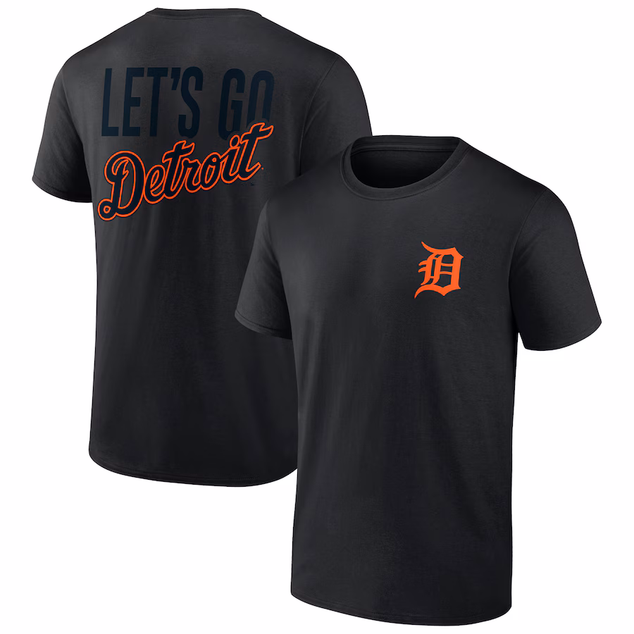 Men's Detroit Tigers Black In It To Win It T-Shirt