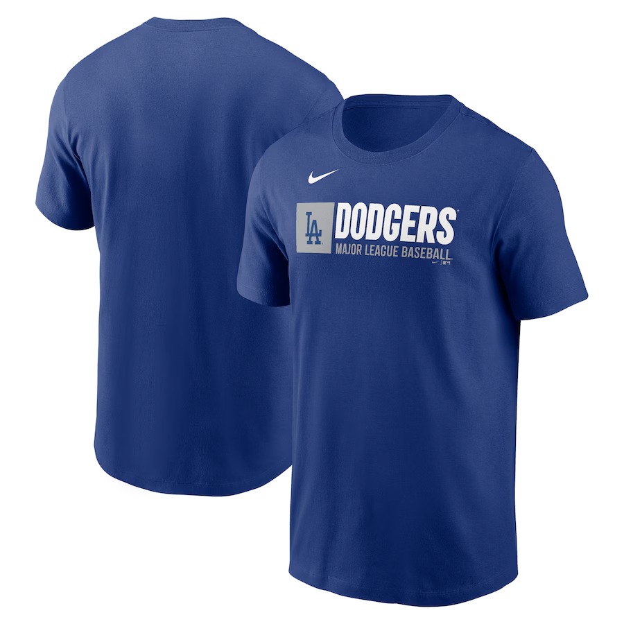 Men's Los Angeles Dodgers Nike Royal Team Block T-Shirt