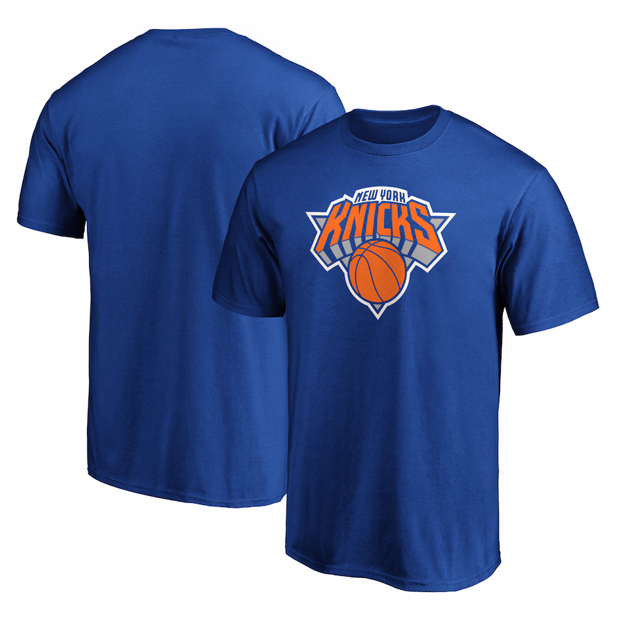 Men's New York Knicks Royal Logo T-Shirt