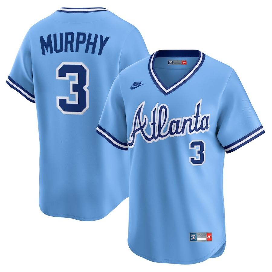 Men's Atlanta Braves Dale Murphy Nike Royal Throwback Cooperstown Limited Jersey