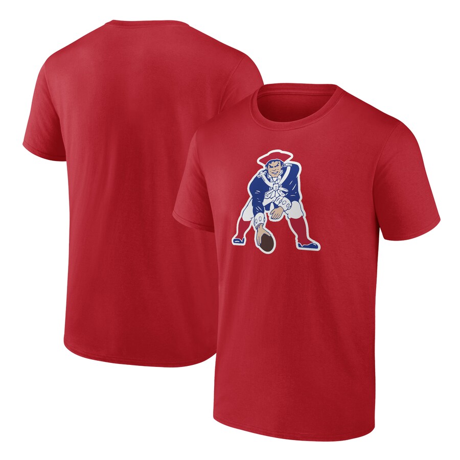 Men's New England Patriots Fanatics Red Primary Logo T-Shirt