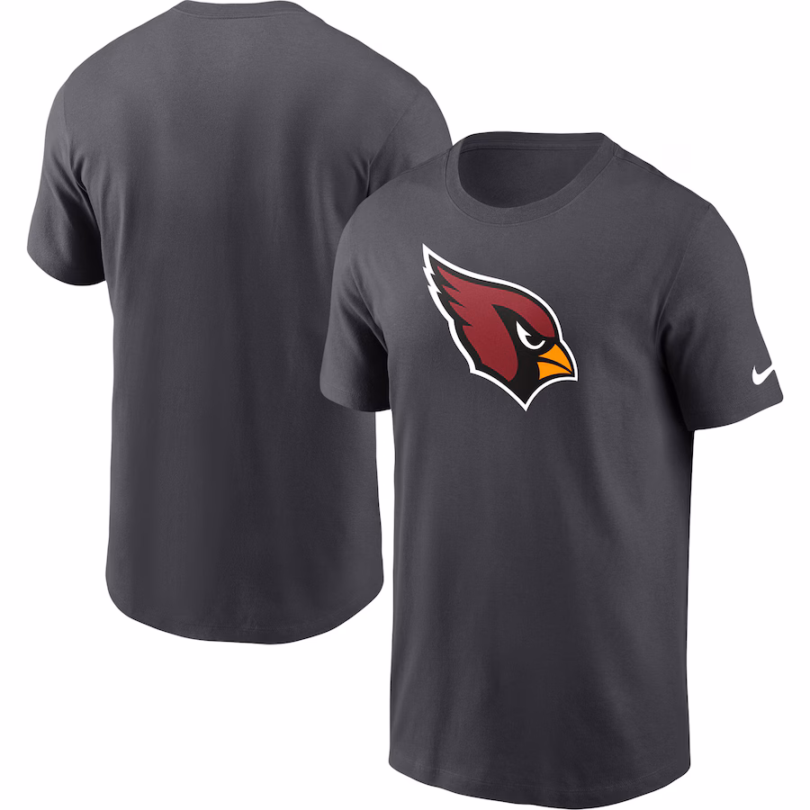 Men's Arizona Cardinals Nike Charcoal Primary Logo T-Shirt