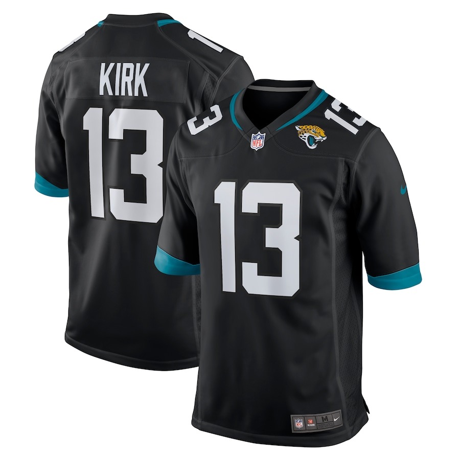 Men's Jacksonville Jaguars Christian Kirk Nike Black Alternate Game Jersey