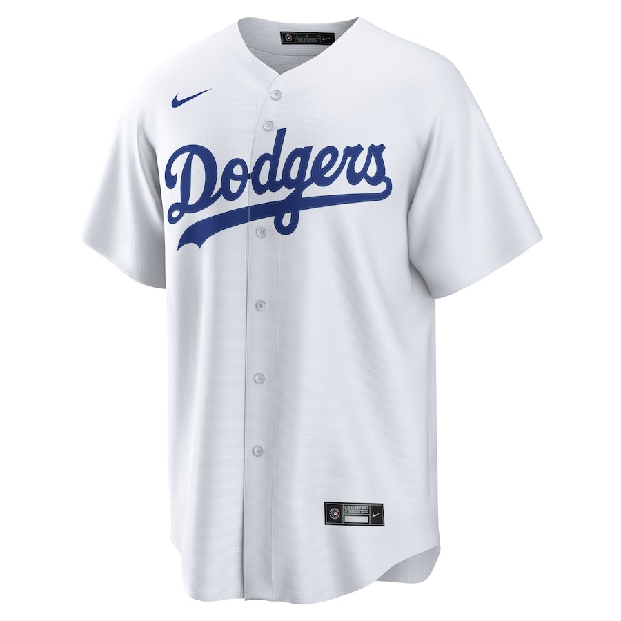 Men's Los Angeles Dodgers Enrique Hernandez Nike White Home Replica Player Jersey