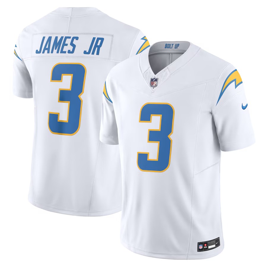 Men's Los Angeles Chargers Derwin James Jr. Nike White Vapor F.U.S.E. Limited Jersey