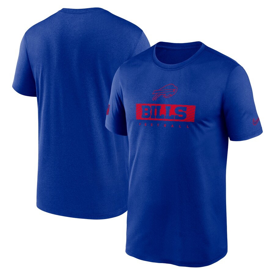 Men's Buffalo Bills Nike Royal Sideline Legend Performance T-Shirt