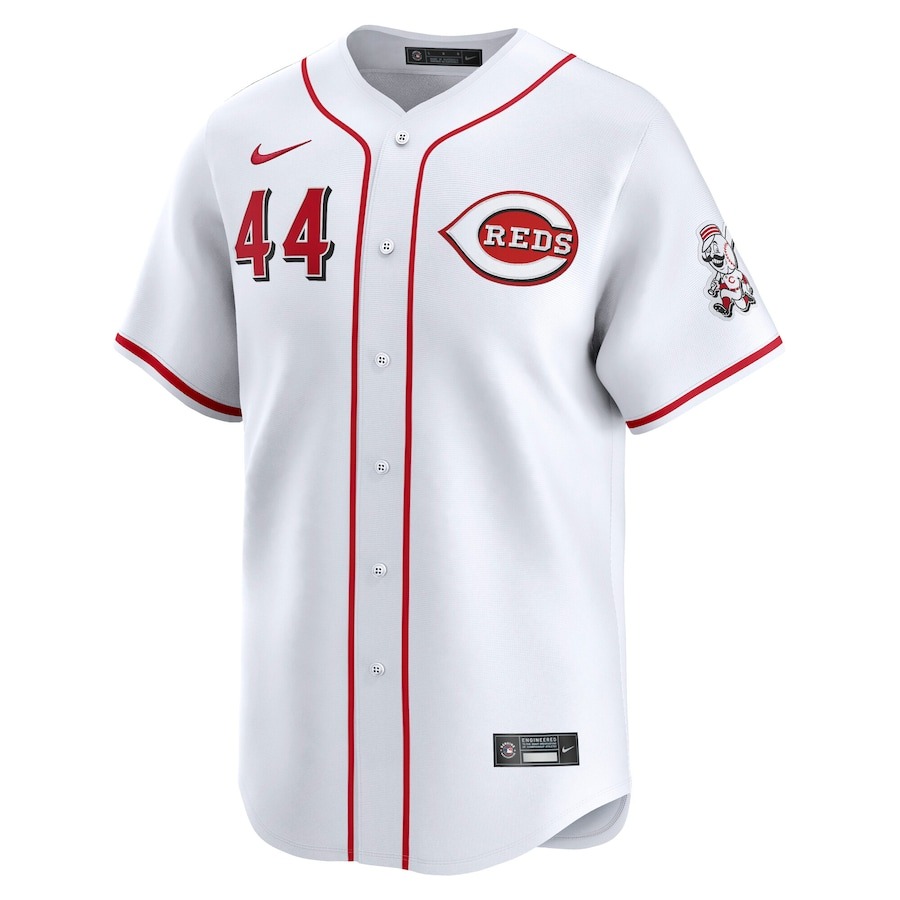 Men's Cincinnati Reds Elly De La Cruz Nike White Home Elite Player Jersey