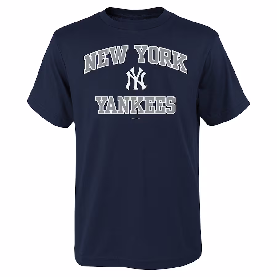 Youth New York Yankees Navy Heart & Soul T-Shirt
