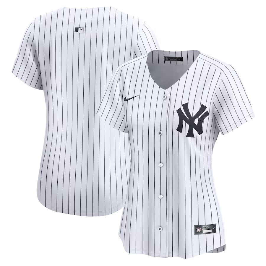 Women's New York Yankees Nike White Home Limited Jersey
