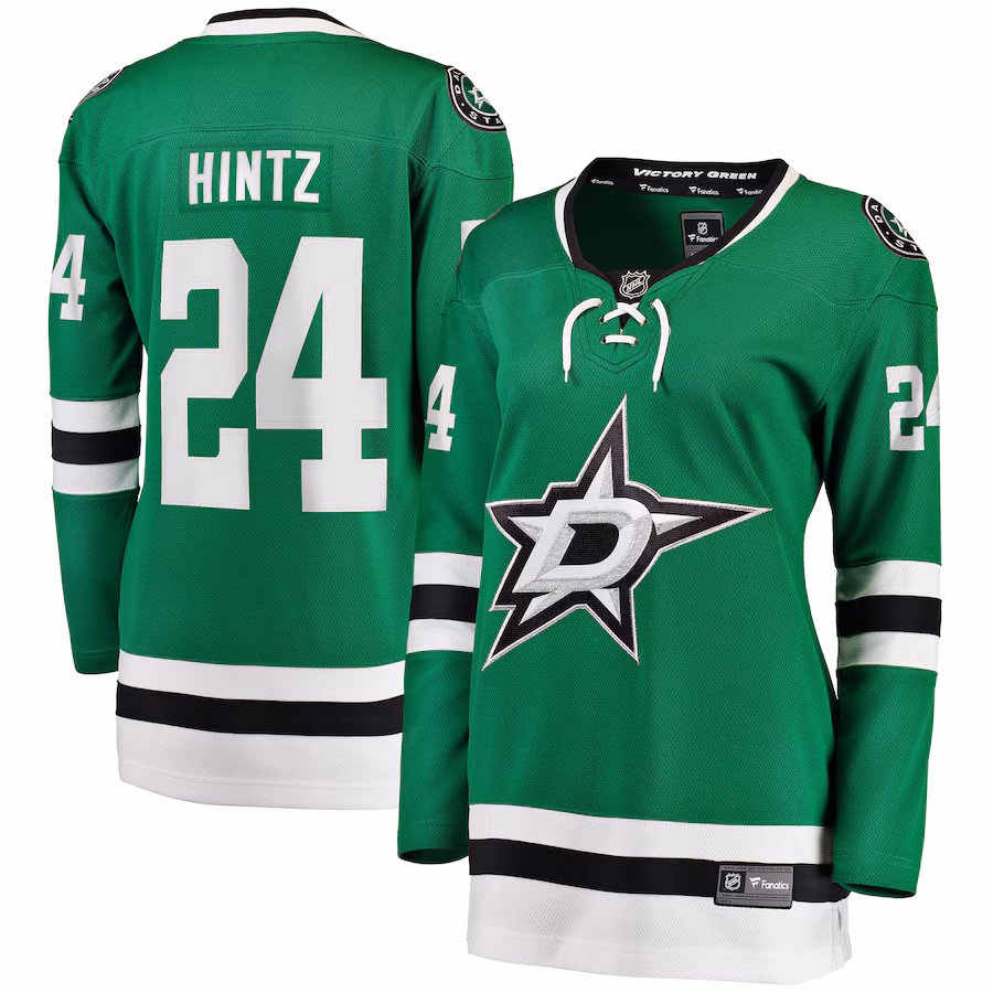 Women's Dallas Stars Roope Hintz Fanatics Kelly Green Home Breakaway Player Jersey