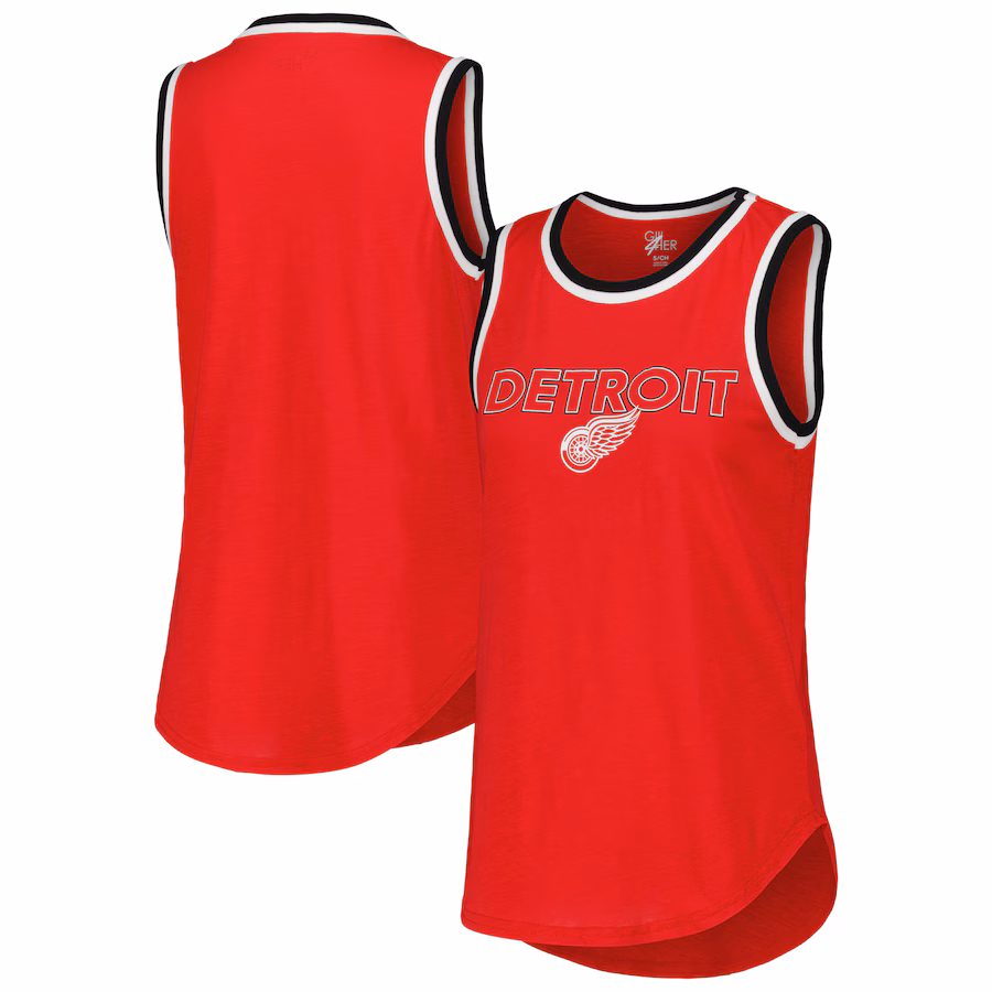 Women's Detroit Red Wings G-III 4Her by Carl Banks Red Strategy Tank Top