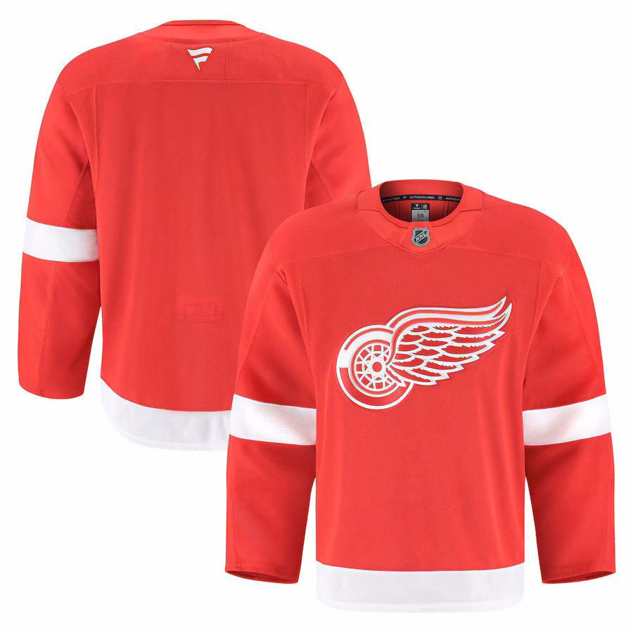Men's Detroit Red Wings Fanatics Red Home Authentic Pro Jersey