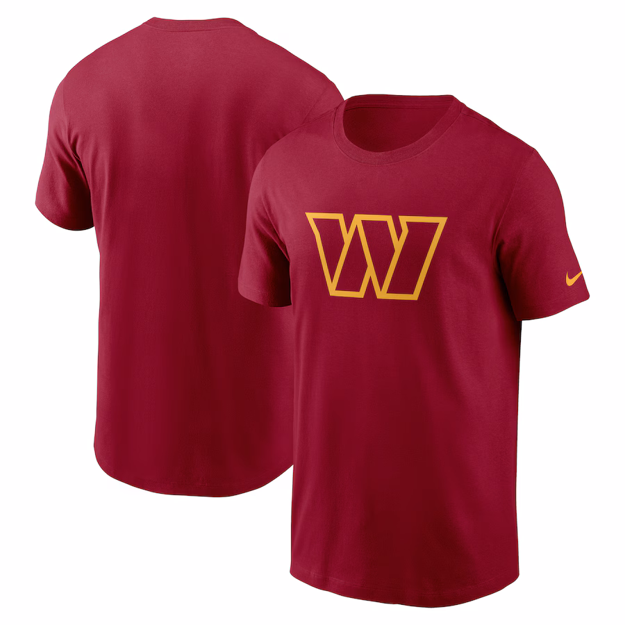 Men's Washington Commanders Nike Burgundy Primary Logo T-Shirt