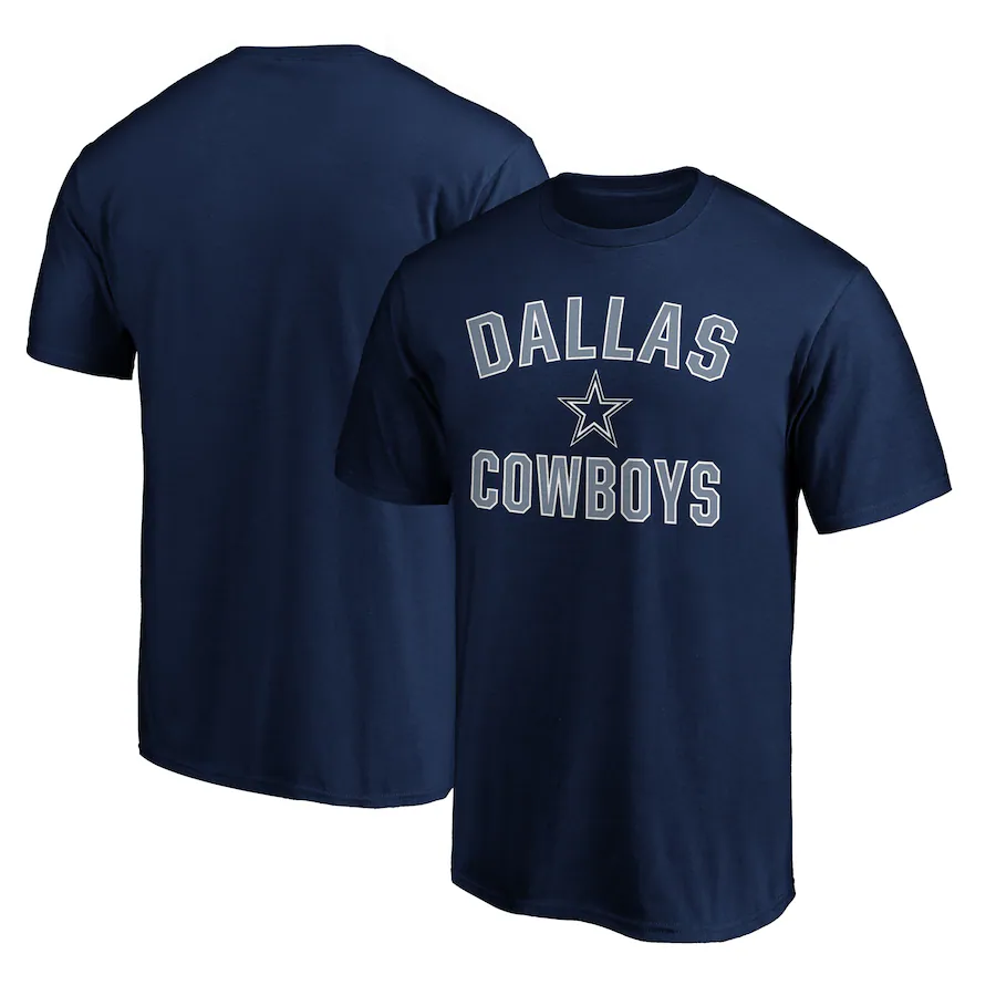 Men's Dallas Cowboys Fanatics Navy Victory Arch T-Shirt