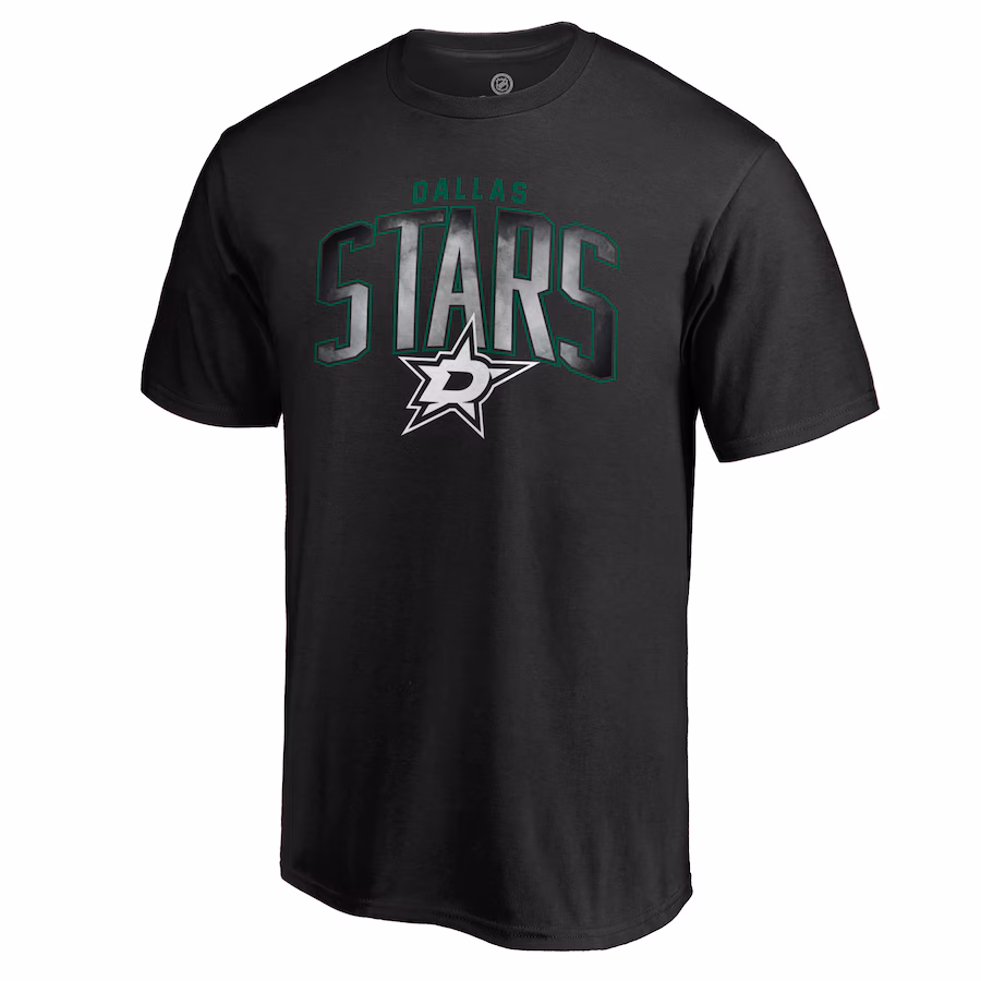 Men's Dallas Stars Black Arch Smoke T-Shirt