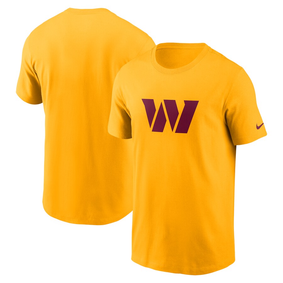 Men's Washington Commanders Nike Gold Primary Logo T-Shirt