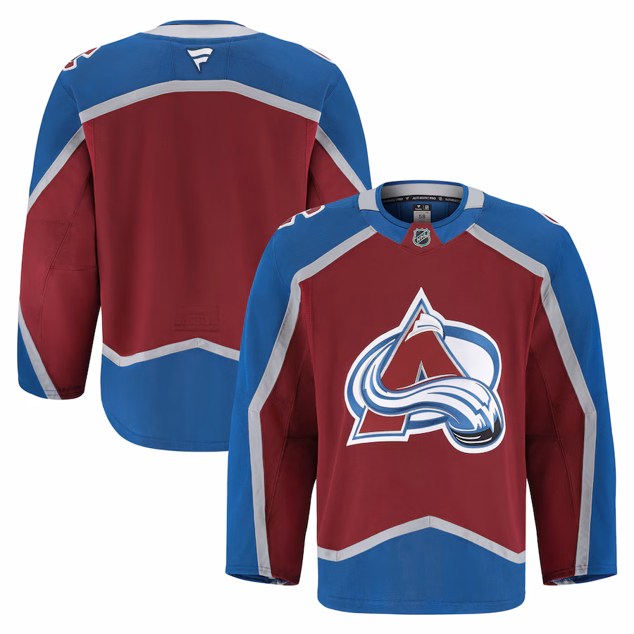 Men's Colorado Avalanche Fanatics Burgundy Home Authentic Pro Jersey