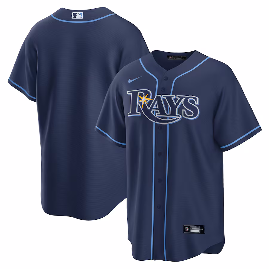 Men's Tampa Bay Rays Nike Navy Away Replica 2.0 Jersey