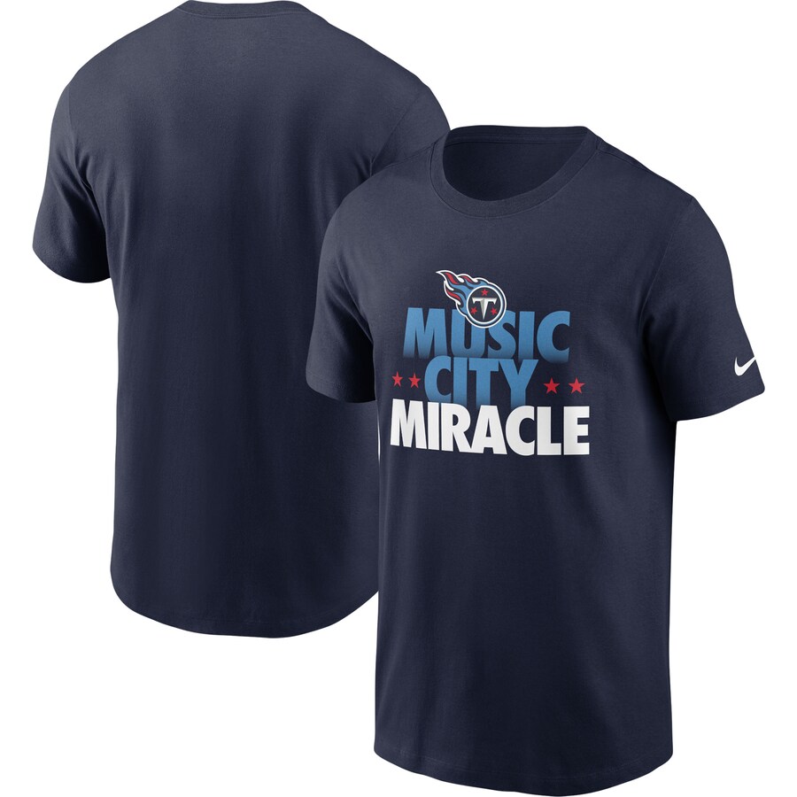Men's Tennessee Titans Nike Navy Hometown Collection Music City T-Shirt